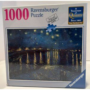 NEW Sealed Ravensburger Jigsaw 1000 Piece Puzzle, Van Gogh Starry Night, Germany